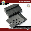 CNC-gefräste Teile aus schwarz eloxiertem 6063 Aluminium
